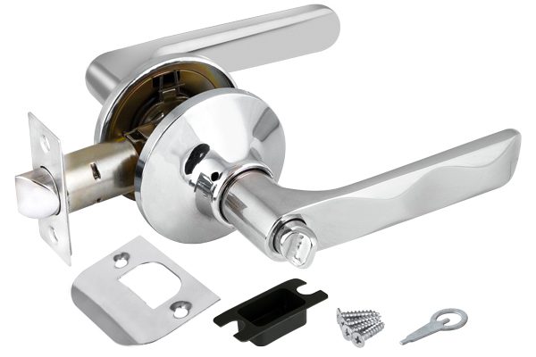 Ручка Fuaro (Фуаро) защелка DK624/BL CP-BK (624/BL CP-B) (фик.) хром Ручка Fuaro (Фуаро) защелка DK624/BL CP-BK (624/BL CP-B) (фик.) хром