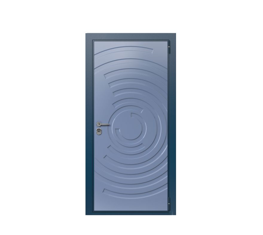 Входная дверь Termo LightWood Ral 5014, Ral 5014 Входная дверь Termo LightWood Ral 5014, Ral 5014