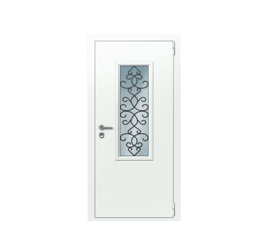 Входная дверь Termo LightRal 9003, Ral 9003 Входная дверь Termo LightRal 9003, Ral 9003