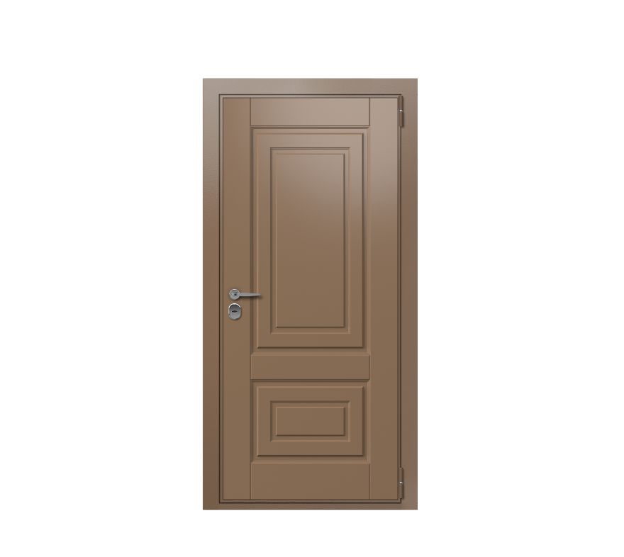 Входная дверь Termo LightWood Ral 8025, Ral 8025 Входная дверь Termo LightWood Ral 8025, Ral 8025