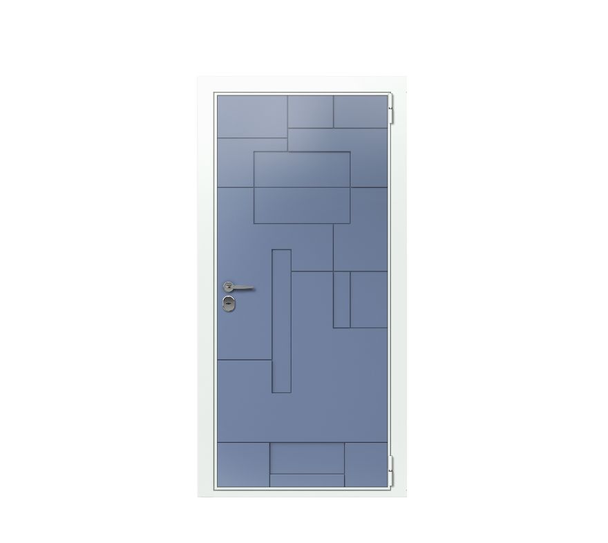 Входная дверь Termo LightWood Ral 5014, Ral 5014 Входная дверь Termo LightWood Ral 5014, Ral 5014